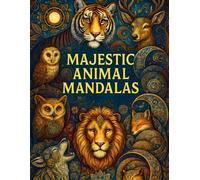 Majestic Animal Mandalas: Mandalas für Erwachsene