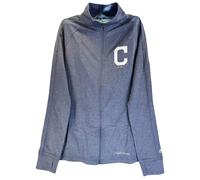 Majestic Atletico Donna Cleveland Indiani Punteggio Integrale Giacca S - Navy