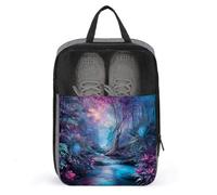 Majestic - Borsa porta scarpe da golf con albero della foresta della giungla, per viaggi e uso quotidiano, anti-polvere