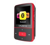 Majestic BT3284R Registratore vocale Lettore Mp4 Sd 32Gb Red Display Bluetooth