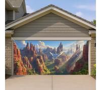 Majestic Canyon - Copertura per porta del garage, decorazione da parete con paesaggio paesaggistico della natura, grande decorazione per porte del garage, decorazione per la casa all'aperto per tutte