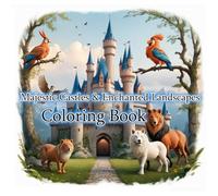 Majestic Castles & Enchanted Landscapes Coloring Book