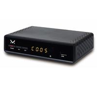 Majestic DEC 834 HD USB - Decoder Digitale terrestre DVB-T/T2 HD con Display, ingresso USB, Telecomando, SCART, HDMI