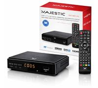 MAJESTIC DEC665HD DECODER DIGITALE TERRESTE DVB-T2 FULL HD HDMI SCART USB