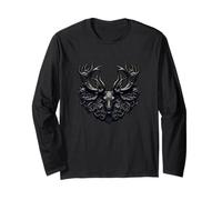 Majestic Deer Skulls Maglia a Manica