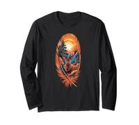 Majestic Deer Wildlife Feather Zoo Day Uomini Donne Bambini Maglia a Manica