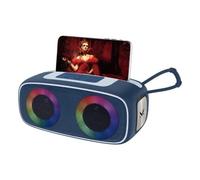 Majestic FIRE 13 Speaker bluetooth portatile 5 effetti luci LED ingressi USB-mic