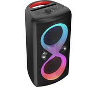 Majestic FIRE 90 - Speaker Wireless audio 5.3, Luci LED 7 effetti, ingressi USB/Micro SD/AUX/Mic/Chitarra, Uscita Monitor, Funzione Karaoke, Batteria ricaricabile, Impugnatura per il trasporto