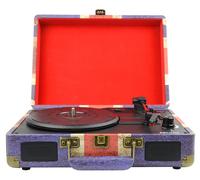 New Majestic TT-43 BT/USB/SD/AX Giradischi con trasmissione a cinghia Blu, Rosso, Bianco