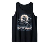 Majestic Horse Moonlight Fantasy Art Canotta