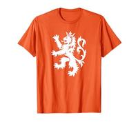Majestic Leone Olandese Olanda Orange Pride Maglietta