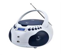 Majestic - Lettore Cd Audio/mp3 Portatile Ah 265dab-bianco/blu Majestic