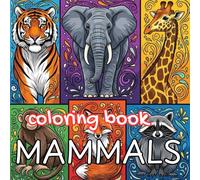 Majestic Mammals Coloring Book: Relaxing Animal Designs Featuring Lions, Bears, Whales, Foxes, and More