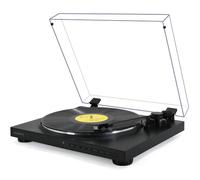 Majestic PRINCE Giradischi Automatico Vinili 33/45 Giri, Testina Audio-Technica, Bluetooth per Casse Cuffie Wireless, Registrazione Encoding USB, Telecomando, Uscita Line Out RCA, Cavo Incluso