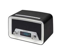 MAJESTIC Radio Orologio DAB-842N Nero e Bianco con Sveglia e USB