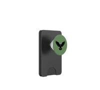Majestic Raptor Black Silhouette Ali Diffusione Uccello Rapace PopSockets PopWallet per MagSafe