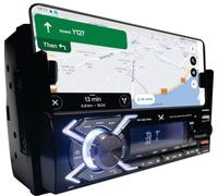 Majestic SA 600 PRO - Sistema Audio Car DOPPIO DIN con supporto per smartphone,