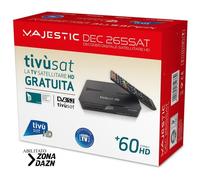 Majestic SAT 265 + Smartcard Tivusat HD COMPATIBILE DAZN