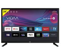 Majestic ST24VD V3 - Televisore SMART LED HD READY 24", Sistema operativo VIDAA, DVB-T/T2 e DVB-S/S2, HEVC MAIN 10, WI-FI, Telecomando, USB, nero