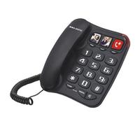 TELEFONO FISSO A FILO PER ANZIANI TASTI GRANDI VOLUME ALTO MAJESTIC BILLY 201