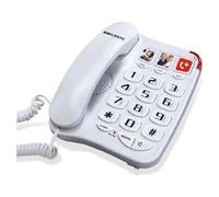 TELEFONO FISSO A FILO PER ANZIANI TASTI GRANDI VOLUME ALTO MAJESTIC BILLY 201