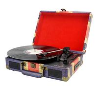 New Majestic TT-43 BT/USB/SD/AX Giradischi con trasmissione a cinghia Blu, Rosso, Bianco
