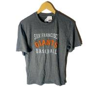 Majestic Uomo San Francisco Giants S/Manicotto T-Shirt, Carbone Melange, Small