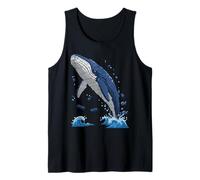 Majestic Whale Leaping from Water with Brick Canotta
