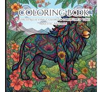 Majestic Wildlife: Relax, De-Stress, and Color Beautiful Wildlife Illustrations