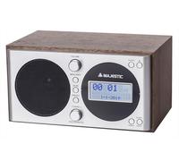 New Majestic WR-162 DAB radio Digitale Argento, Legno