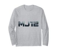 Majestic12 Tee UFO Conspiracy Retro Sci-Fi Maglia a Manica