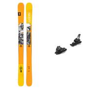 Majesty - Attacchi da sci alpino - Set Dirty Bear Xl 2024 - Giallo