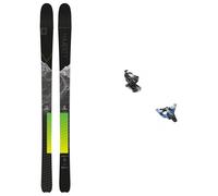 Majesty - Attacchi per sci da scialpinismo - Set Superscout Carbon 2024 in Alluminio - Nero