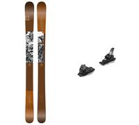 Majesty - Sci freeski - Pack Dirty Bear XL 2026 in Legno - Arancione