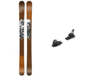 Majesty - Sci freeski - Pack Dirty Bear XL 2026 in Legno - Arancione