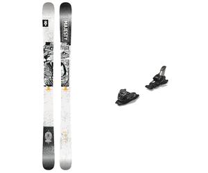 Majesty - Sci freestyle - Pack Vandal 2026 in Legno - Grigio