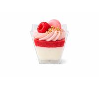 Majillux 50 Bicchierini Plastica Finger Food 120 ml Trasparenti - Coppette Monoporzione per Buffet, Aperitivo, Dessert e Catering