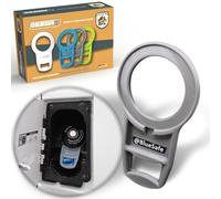 MaJoCompTec® ADBLUESAFE - Tappo per serbatoio, protezione per serbatoio AdBlue, coperchio per carri armati, campeggio, camper (plastica grigia, fusibile, boxer + ponticello + Ducato)