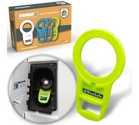 MaJoCompTec® ADBLUESAFE - Tappo per serbatoio, protezione per serbatoio AdBlue, coperchio per carri armati, campeggio, camper (plastica gialla, fusibile, boxer + ponticello + Ducato)