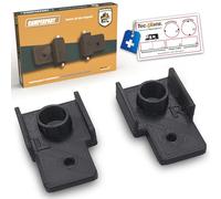 MaJoCompTec® CAMPERPART Guida di Ricambio Compatibile Con Telescopica Remis, per Camper, Cabina Oscurante, Ducato Transit Sprinter Master (Testa di Guida REMIFRont IV)