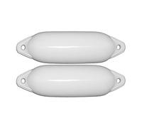 Majoni - Set da 2 parabordi per imbarcazioni, disponibili in diversi colori e misure, bianco