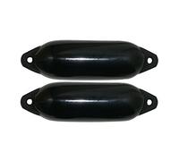 Majoni - Set da 2 parabordi per imbarcazioni, disponibili in diversi colori e misure, nero