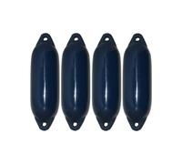 Majoni Set da 4 protezioni anticollisione Star 45 - Colore Navy, Lunghezza 70 cm