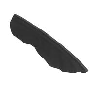 MAJONMMERD Bavaglino per Casco per Saldatura, Bavaglino per Casco Realizzato in Cotone Ignifugo e Pelle con Guarnizione in Silicone a Pressione, Compatibile con la Maggior Parte dei Caschi
