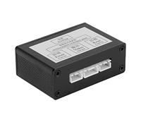 MAJONMMERD Commutatore Video per Telecamera Auto, Selettore Automatico | Lega di Zinco, Ingresso 9-16V, Controllo Vista Anteriore/posteriore, Trigger Luci Retro, Compatibile con Display, Box di