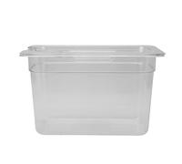 MAJONMMERD Contenitore per Sous Vide, Custodia Trasparente per Cottura Lenta, 6.9L ABS Bordi Arrotondati con Coperchio per Domestica