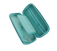 MAJONMMERD Custodia da Trasporto Custodia per Console di Gioco Protettiva Rigida in EVA con 10 Supporti per Cartucce da Viaggio 24 X 12,5 X 4,7 Cm per Utenti di Console Portatili