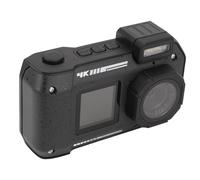 MAJONMMERD Fotocamera Subacquea 4K con Messa a Fuoco Automatica Doppio | Sensore da 65 MP, Zoom Ottico 18x, Batteria da 2500 MAh, Torcia SOS a un Pulsante, per Immersioni con Snorkeling