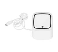 MAJONMMERD Lettore di Codici QR Cablato, Scanner di Codici a Barre USB ABS con V COM, Lettura di su Schermo 1D 2D, Ingresso a Bassa Potenza 5 V, per Supermercati, Ristoranti, Registratori di Cassa,