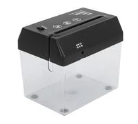 MAJONMMERD Mini Distruggidocumenti Portatile Distruggidocumenti con Taglio a Strisce da 2 Fogli per Ufficio Domestico con Alimentazione USB e Ingresso Ampio da 4,84 Pollici per Ricevute di